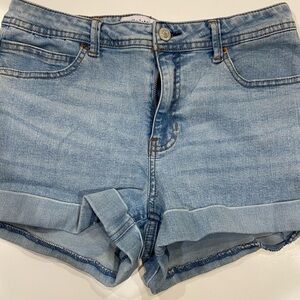 Vanilla Star Light Blue Jean Shorts
